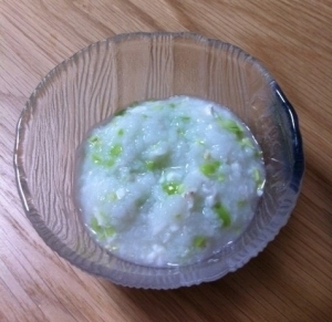 離乳食後期♪枝豆と鯛のお粥☆,離乳食,枝豆,