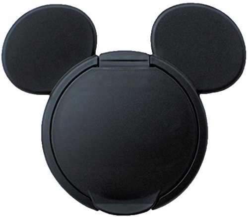 錦化成 ミッキーマウス ウエットティッシュふた ブラック,おしりふき,ふた,