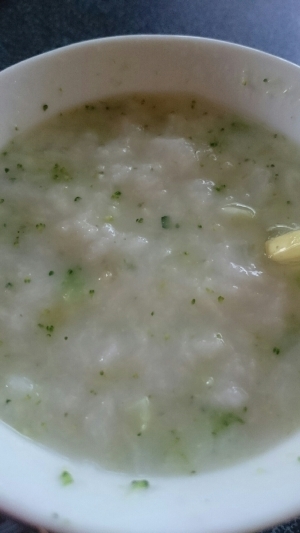 さつまいもとブロッコリーのミルクパン粥 ,離乳食,パン,