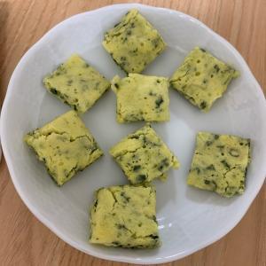 離乳食後期☆レンジでふわふわ蒸しパン,手づかみ食べ,