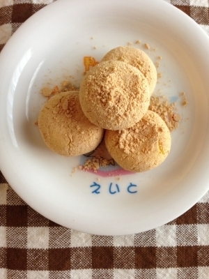 離乳食後期☆さつまいもだんご☆ ,手づかみ食べ,