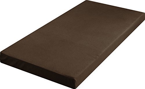 ottostyle.jp 高反発マットレス プロファイル加工 極厚10cm ダブル 硬さ160ニュートン/かため (高密度ウレタンフォーム使用) ブラウン 【体圧分散】【快適睡眠】,マットレス,選び方,子ども