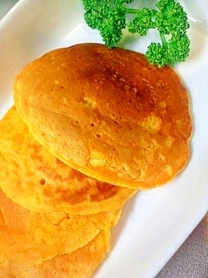 ☆人参パンケーキ(離乳食後期・完了期)☆,離乳食,パンケーキ,