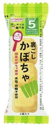 和光堂 はじめての離乳食 裏ごしかぼちゃ 2.4g×6個,離乳食,ペースト,