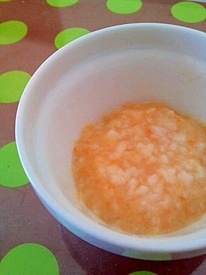 【離乳食初期】玉ねぎと人参のトロトロうどん,離乳食,うどん,