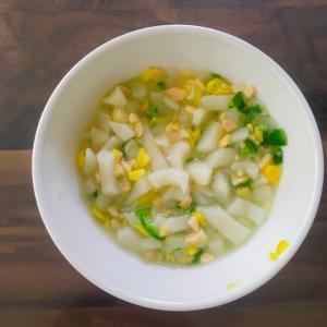 ★離乳食中期ネバトロうどん★,離乳食,うどん,