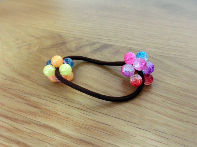 ビーズ ゴム 作り方 手作り,100均,手作り,アクセサリー