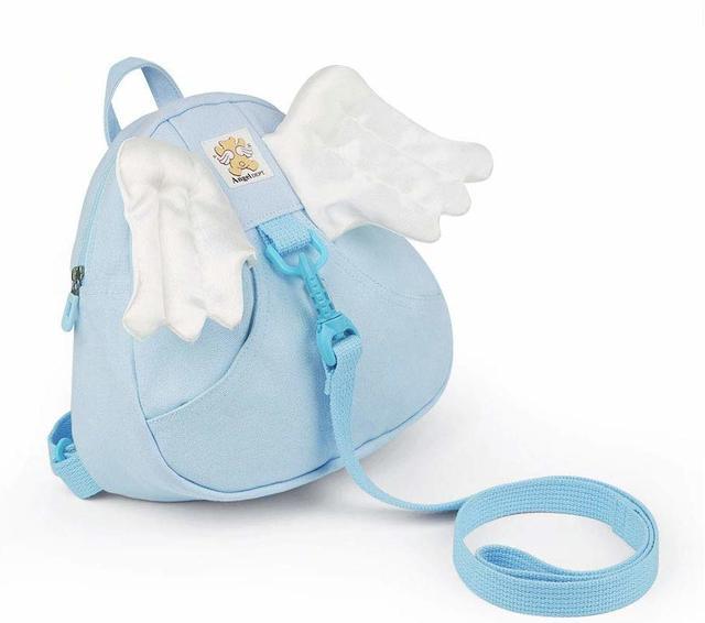 日本製（ Angel DEPT.） セーフティリュック エンジェル・サックス 紐付き迷子リュック・ハーネス付 幼児・子供保護用,ベビー,リュック,