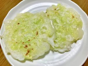 【離乳食後期】卵なし米粉のお好み焼き,離乳食,お好み焼き,