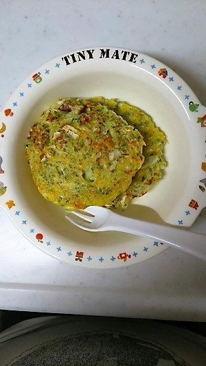 赤ちゃん喜ぶお好み焼き☆10ヶ月頃,離乳食,お好み焼き,