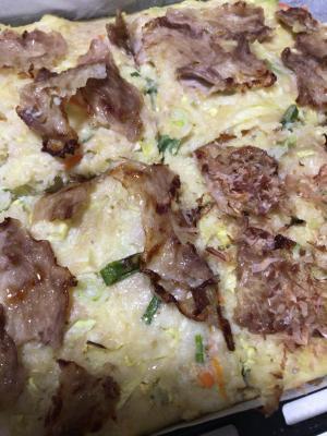 オーブンで簡単お好み焼き,離乳食,お好み焼き,