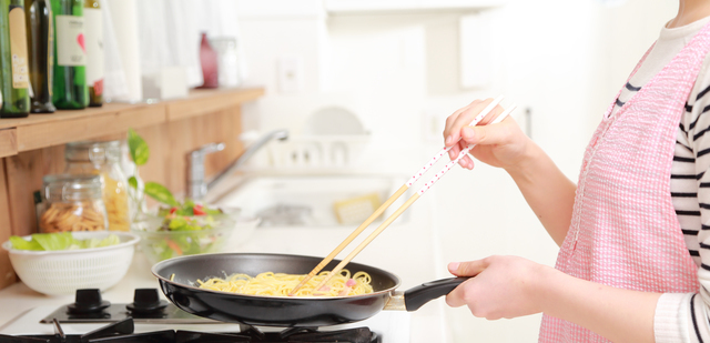 パスタ調理,お弁当,麺,