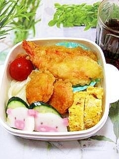 えび天★ぶっかけうどん弁当,お弁当,麺,