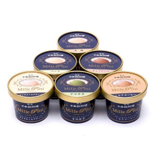 那須 千本松牧場 プレミアムアイスクリーム《ミレピーニ》6個セット,那須,千本松牧場,