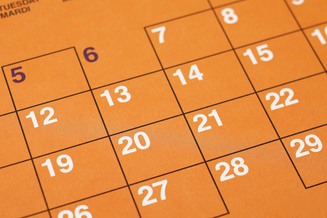 カレンダー,妊娠初期,出血,少量