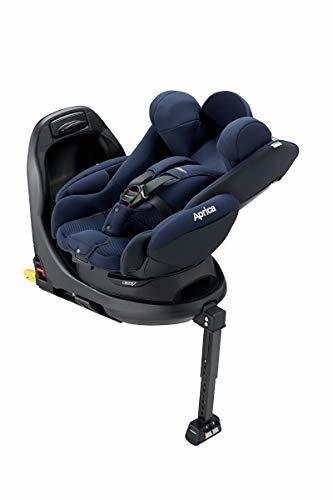 アップリカ ISOFIX固定 ISOFIX 回転式ベッド型 ディアターンプラスISOFIX AB 新生児から使える ネイビー 0か月~ (1年保証) 2107741,ベビーシート,