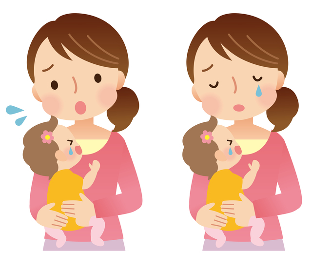 育児に悩む産後のママ,マタニティブルー,いつまで,妊娠中