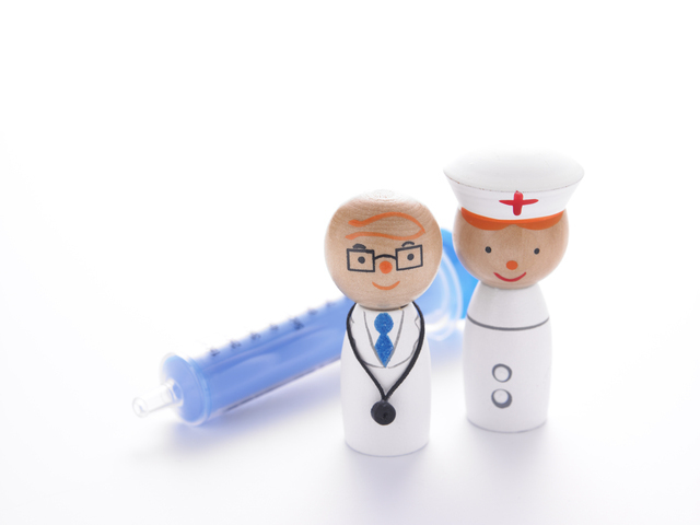 ワクチンと病院イメージ,妊娠中,風疹,