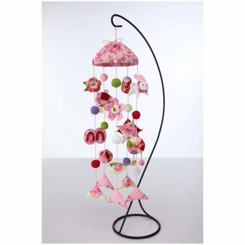 【京ちりめんつるし飾りキット】 傘宝つるし飾り ピンク LH-129,お雛様,