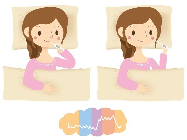 基礎体温の測り方,妊娠,高温期,