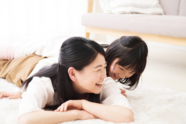 娘と母,小学校,入学式,