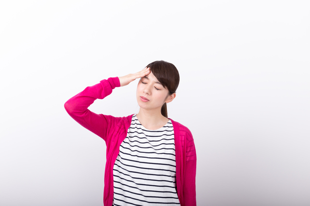 体調不良の女性イメージ,妊娠超初期,食欲,