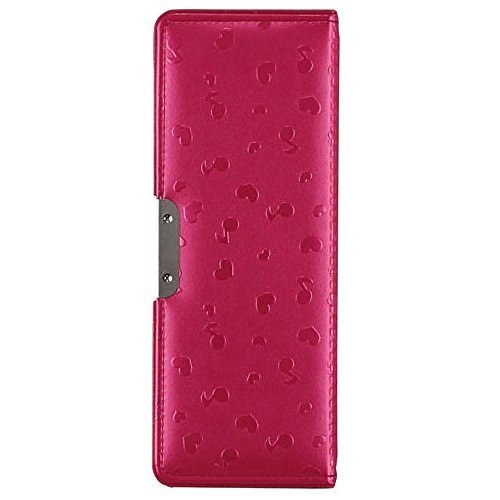 クツワ ラメプックリ筆箱 CV102RD 2ドアタイプ レッド,小学生,筆箱,