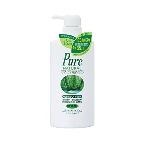 Pure NATURAL(ピュアナチュラル) シャンプー L (サラサラタイプ) 500ml,頭,臭い,