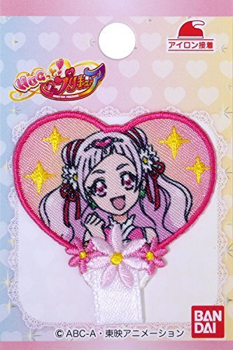 パイオニア 名札つけアップリケ HUGっと! プリキュア 約幅4.4cm×縦4.4cm 1枚入り CU82,名札,幼稚園,