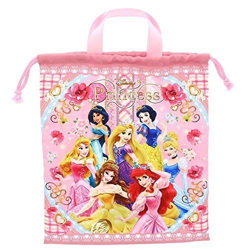 サンスター文具 ディズニー 巾着 Lサイズ プリンセス 1532429A,着替え袋,