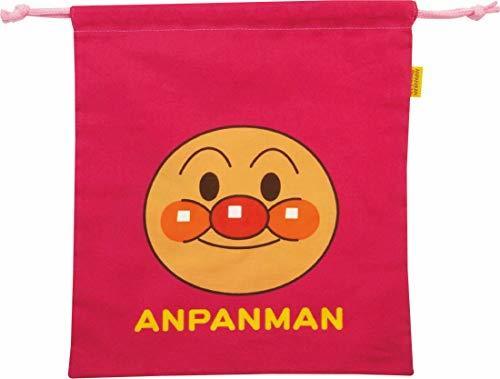 伊藤産業 アンパンマン お着替え巾着 カラフル/ピンク 26×28.5cm ANY-850,着替え袋,