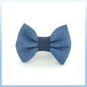 デニム リボン ベビー 赤ちゃん ヘアゴム (1コ) | ベビーゴム パイルゴム ヘアアクセ 髪留め あかちゃん baby キッズ 子供 痛くない 安全 柔らかい かわいい 可愛い おしゃれ お出かけ お誕生日 1才 2才 3歳 全品 送料無料 実施中,赤ちゃん,ヘアゴム,