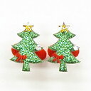 クリスマスツリー ベビー 赤ちゃん ヘアゴム (2コ) | ベビーゴム パイルゴム ヘアアクセ 髪留め あかちゃん baby キッズ 子供 痛くない 安全 柔らかい かわいい 可愛い おしゃれ お出かけ お誕生日 1才 2才 3歳 全品 送料無料 実施中,赤ちゃん,ヘアゴム,