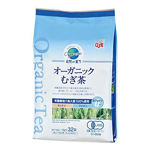 OSK 有機 自然の実り 麦茶 10g×32袋,赤ちゃん,麦茶,