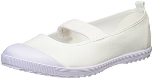 [アサヒ] 上履き カラーバレー ハイスクールフロアーVK KD38001 WH シロ 18 2E,小学校,上履き,