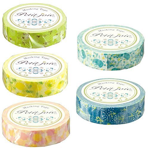 ニチバン プチジョア マスキングテープ 15mm 5巻 15SAZ5P04 ベストセレクション2,メダル,手作り,