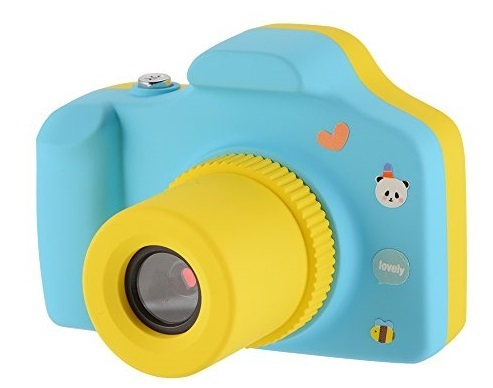 VisionKids ビジョンキッズ 子供用カメラ 一眼レフ 500万画素 録画機能 8GB MicroSDカード&日本語説明書付き CE FCC PSE認証済み 子供プレゼント (ブルー) JP014,おもちゃ,カメラ,