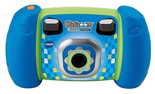 VTech Kidizoom Camera Connect 子供用トイカメラ(MicroSD対応) ブルー [並行輸入品],おもちゃ,カメラ,