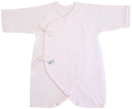 村信 ラ・モルフェ加工 ニットキルト 長袖コンビ肌着 60cm ピンク NL80042,コンビ肌着,