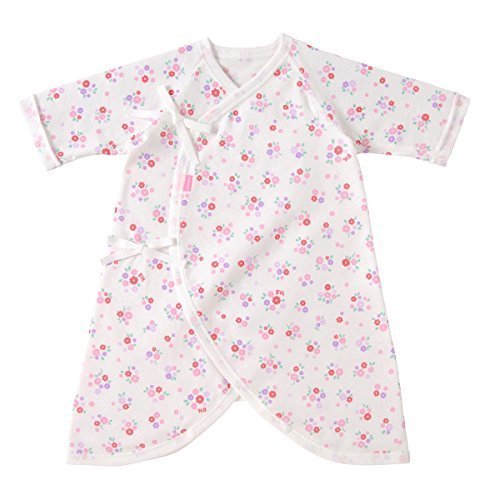 ミキハウス ホットビスケッツ(MIKIHOUSE HOT BISCUITS) クローバー・小花・車☆フライス素材のコンビ肌着 70-2303-784 50cm ピンク,コンビ肌着,