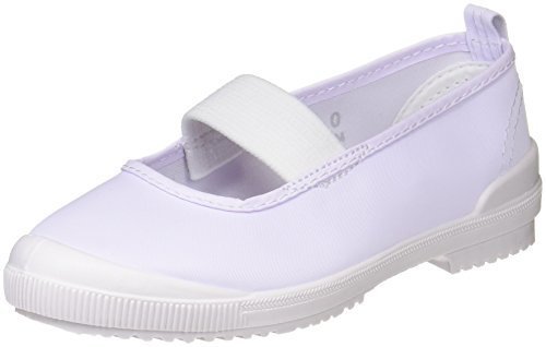 [フロアメイト] FLOOR MATE アキレス ビニールバレー(上履き) VHR 4200 W (白/17),幼稚園,上履き,