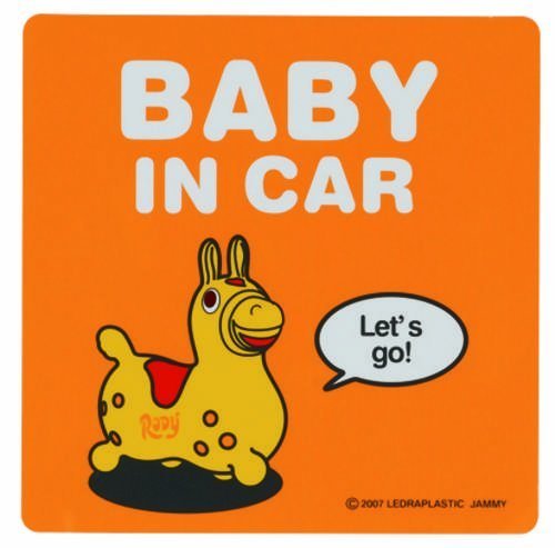 タカラトミー ロディ ゴーゴードライブ ステッカー BABY IN CAR,ベビーインカー,