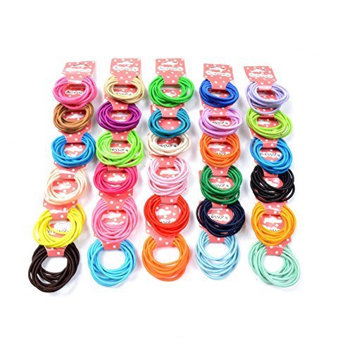 BIANHUAN ヘアゴム カラフル アクセサリー 子供 髪飾り カラフル 髪留め 王冠 可愛い ヘアクリップ 子供も通用 キッズ 髪留め ヘアバンド ヘアピン 子供髪飾り お祝いギフト お洒落 ァッション誕生日のプレゼント (130 コ),手作り,マスコット,