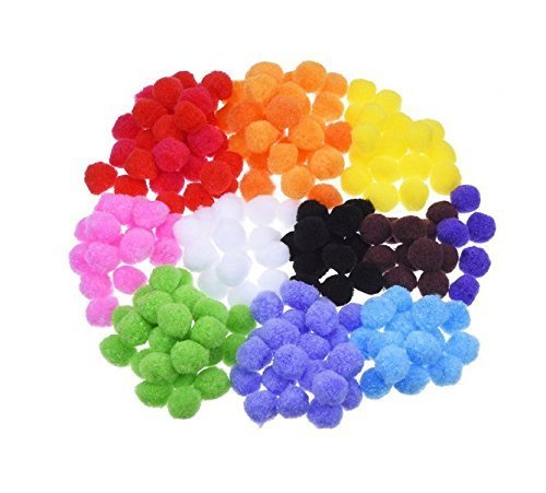 ATPWONZ毛糸ポンポンインテリア　可愛い彩るポンポン　ふかふか毛玉おもちゃ 女性/児童DIY 手作り雑貨 資材 素材 手芸材料,手作り,マスコット,