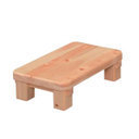 ひのきの踏み台 S アイリスオーヤマ 安全 木 安心 玄関 ひのき 檜 ヒノキ 木製 木彫 使いやすい シンプル 丸み 便利 角 丸い,子ども,踏み台,