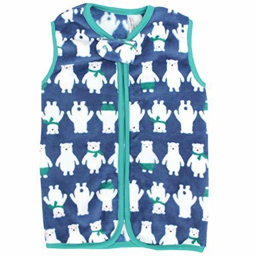 新生児 ベビー スリーパー マイクロファイバー クマ 赤ちゃん 6404 ネイビー 50-80cm,ベビー,スリーパー,