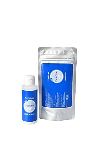 フットクリア (Foot Clear) 靴 消臭剤 日本製 パウダー フットクリア お徳用 (1本（55g）+ 詰替え用1個 セット),子ども,足,臭い