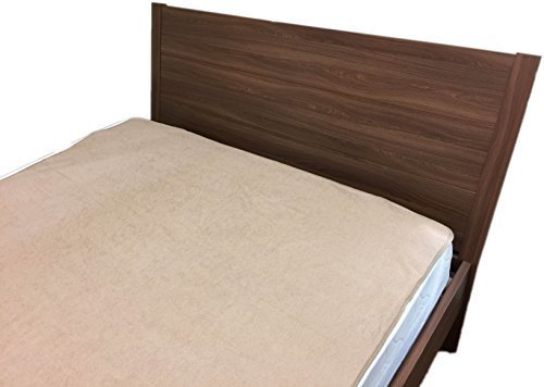 【今だけポイント5%】綿100%パイル地 防水シーツ フラットタイプ おねしょシーツ（シングル/100×205cm）【乾きの早いデイリータイプ】介護シーツ ペットシーツ　モカ,防水シーツ,ベビー,