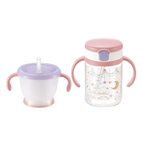 リッチェル Richell アクリア いきなりストローマグセット ピンク,赤ちゃん,ストロー,