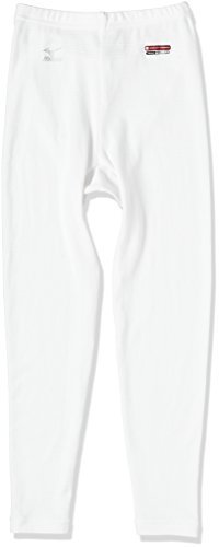 (ミズノ)MIZUNO アウトドアウエア ブレスサーモ ロングタイツJ [ジュニア] A2JB5901 01 ホワイト 150,小学校,パンツ,